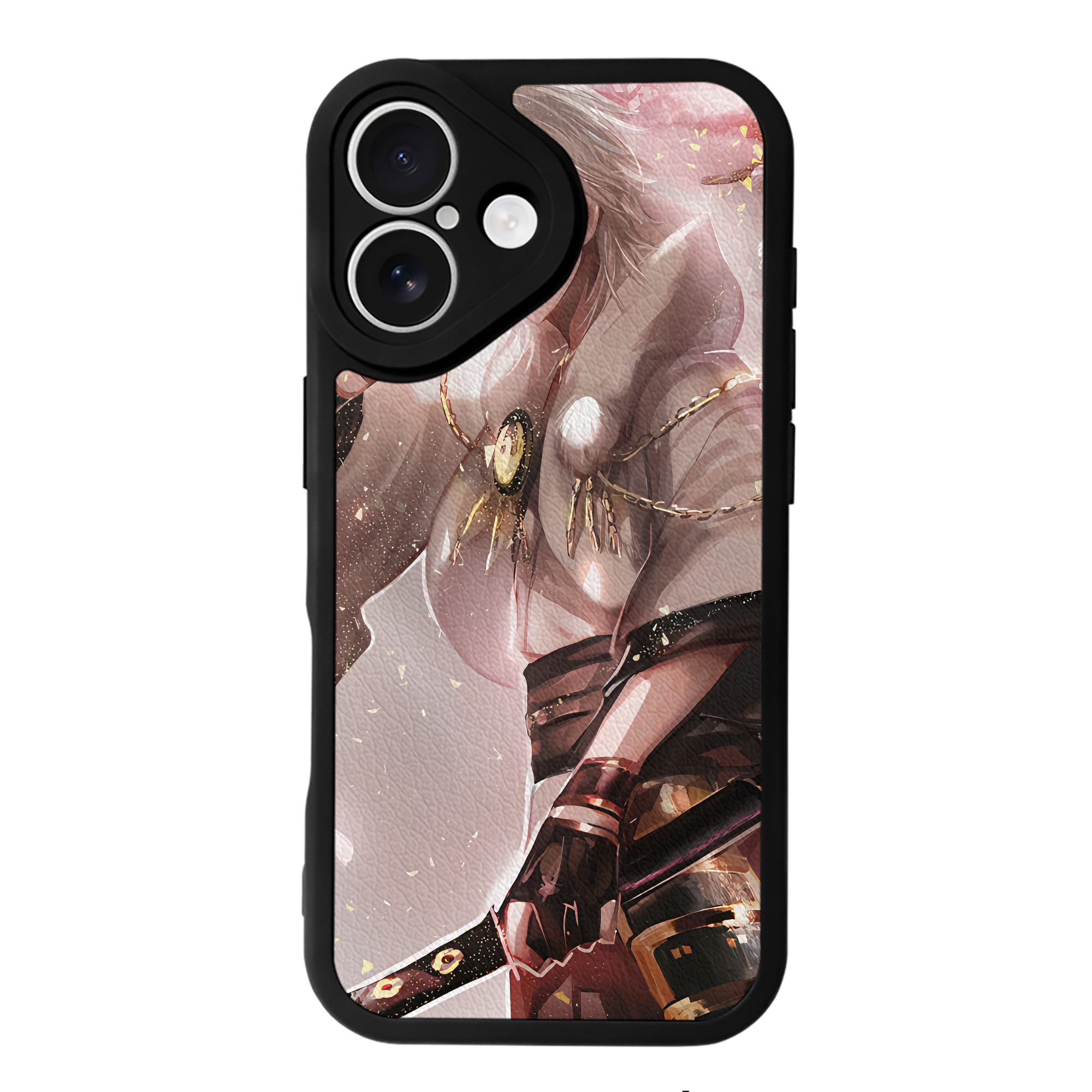 （画像用） 刀剣乱舞 Touken Ranbu 【iPhone 16シリーズ対応】シリコンスマホケース（レザー調） 材質：シリコン